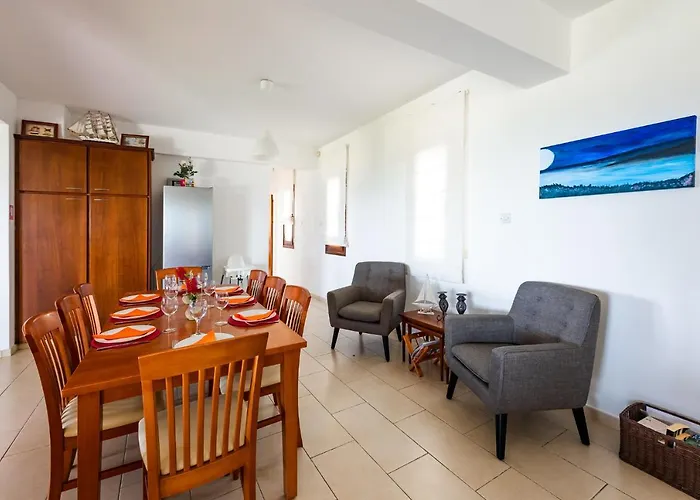 Seafront Ocean Pearl - Private Area & Pool Polis